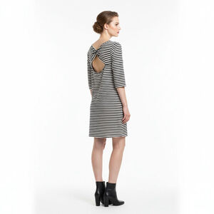 We The Free Striped Black White Mini Dress - Small Petite